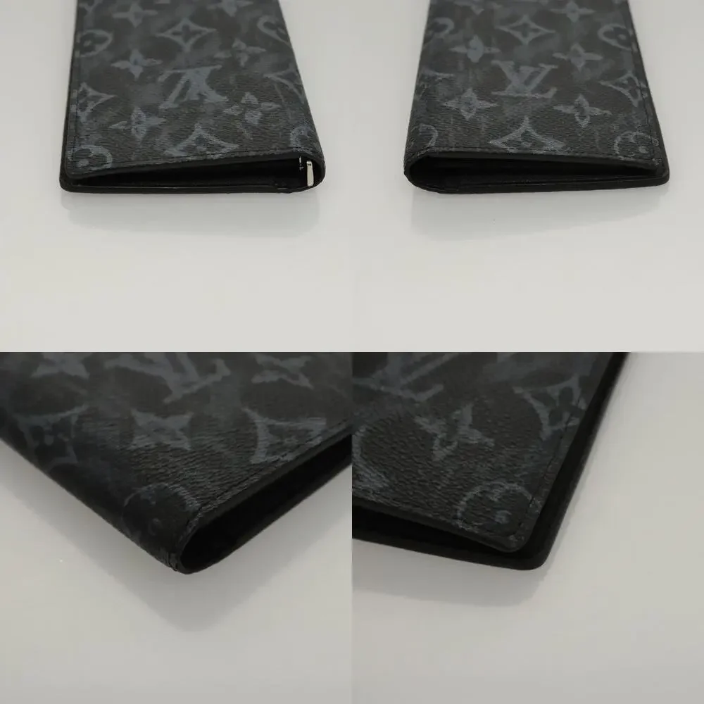 Louis Vuitton Monogram Pastel Portefeuille Braza Wallet Brown